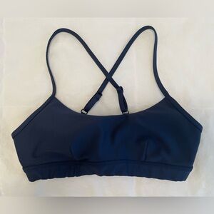 ALO Yoga Navy Airlift Intrigue Sports Bra